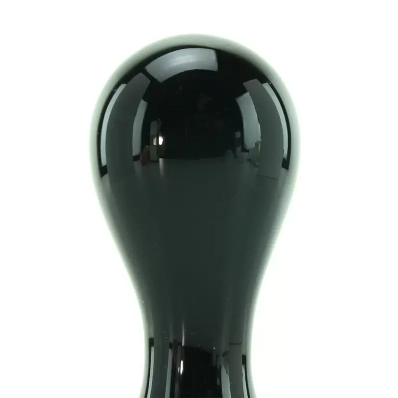 Анальный стимулятор Crystal Pops Large из стекла – черный