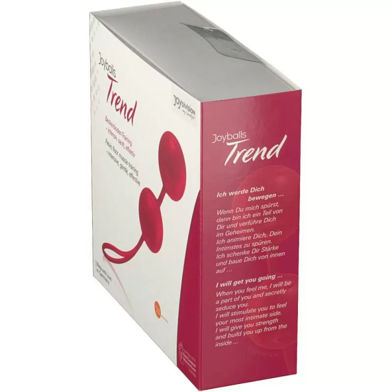 Вагинальные шарики Joyballs Trend со смещенным центром тяжести – красный