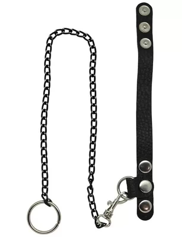 Поводок X для пениса с одним ремешком Sitabella – черный