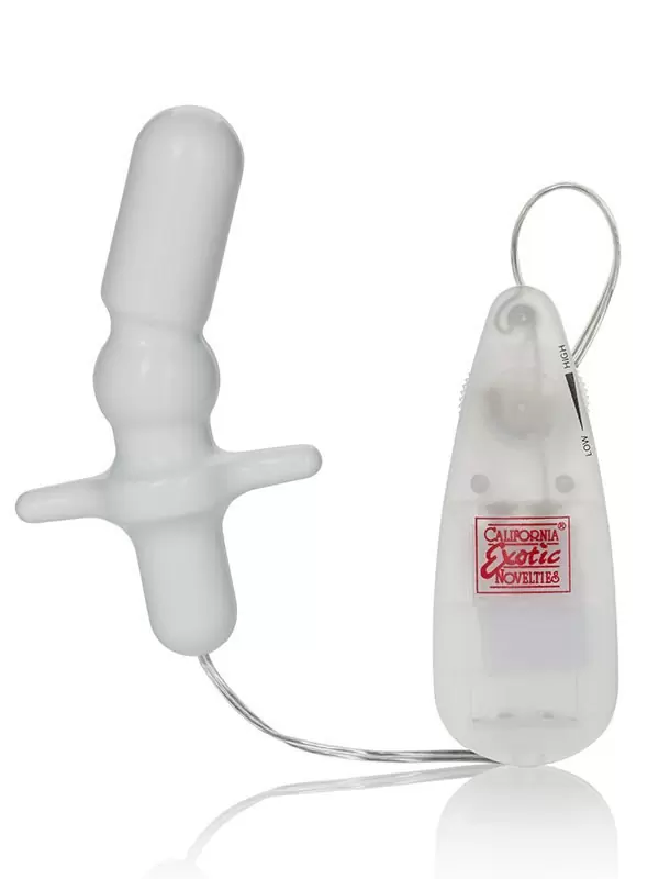 Анальный стимулятор Vibrating Anal “T”– белый