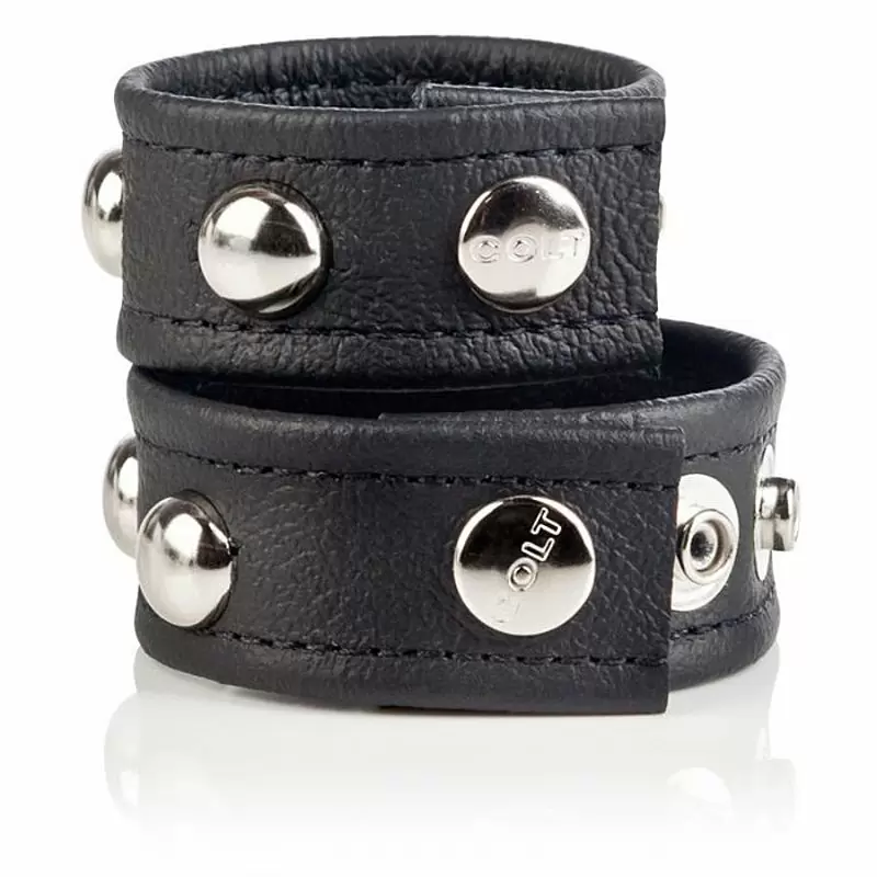 Двойная утяжка на пенис Colt C/B Strap Domed With Ball Strap – черный