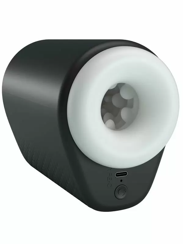 Автоматический вибромастурбатор Baile DJ Girl, с функцией толчков, 13 см, ТПР