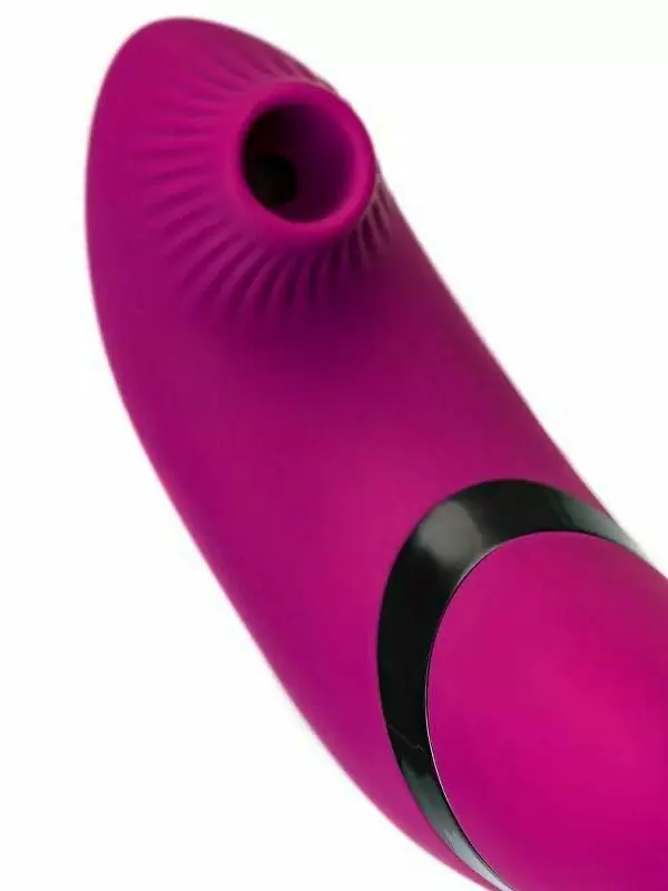 Инновационный вибратор-кролик JOS Spinser, c вакуумной стимуляцией, 23 см, силикон