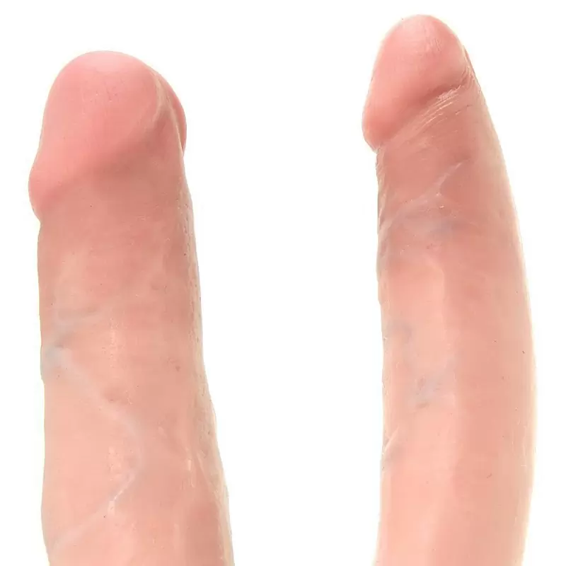 Фаллоимитатор двухголовый U-образный Double Trouble Medium средний – телесный