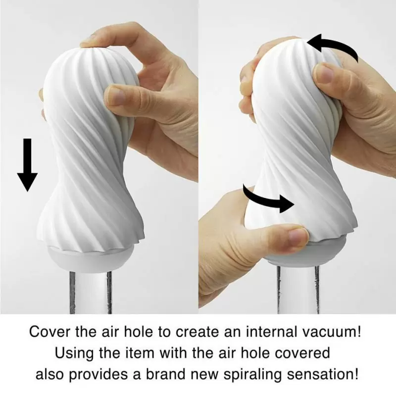 Маструбатор Tenga Flex Silky White - белый