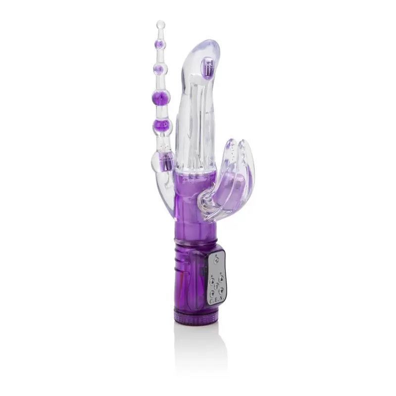 Хай-Тек вибратор тройного действия Wild Orgasm Twin Teasers