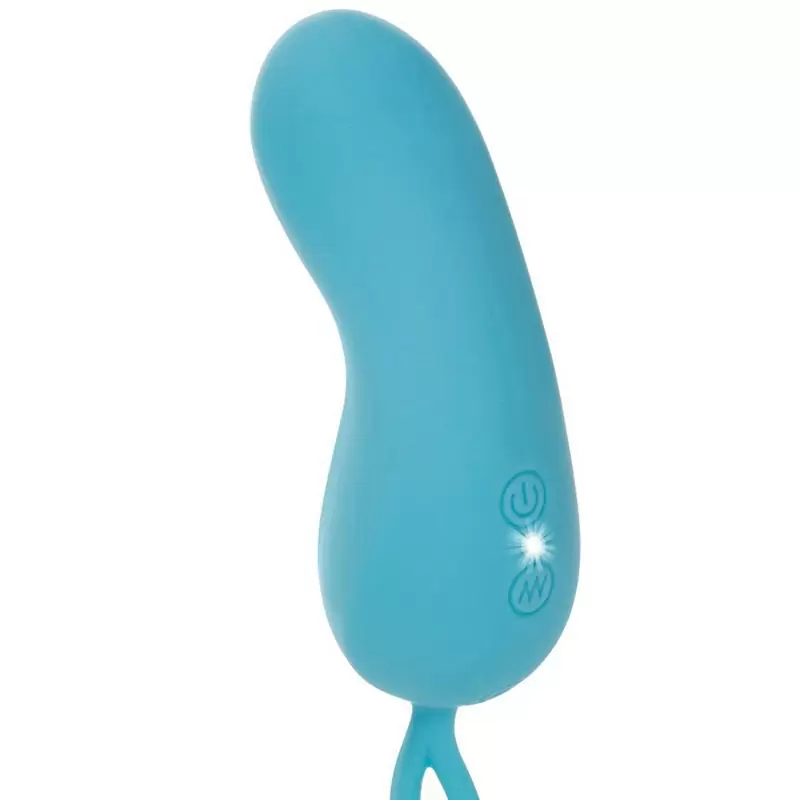 Перезаряжаемое вибро-яйцо Impress Remote Teaser на радиоуправлении – голубой