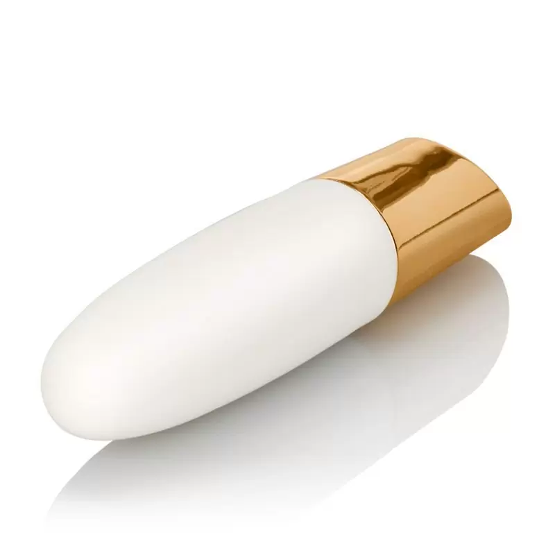 Элегантный перезаряжаемый мини-массажер Callie Vibrating Mini Wand с вибрацией – белый