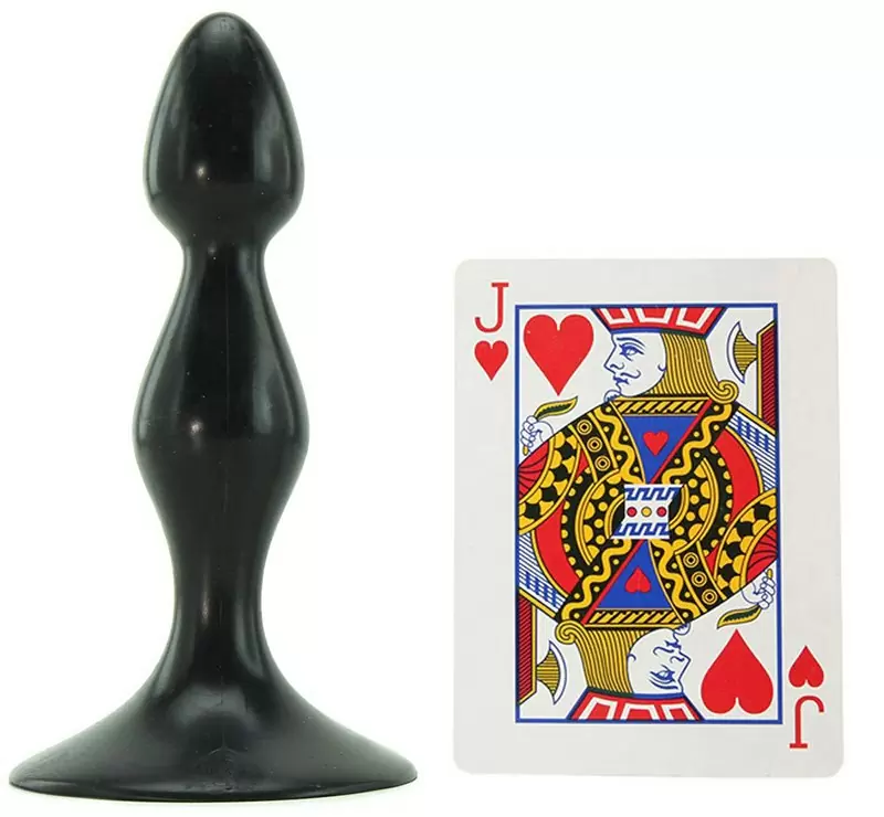 Анальная пробка Dr. Joel Kaplan Intermediate Anal Exerciser – черный