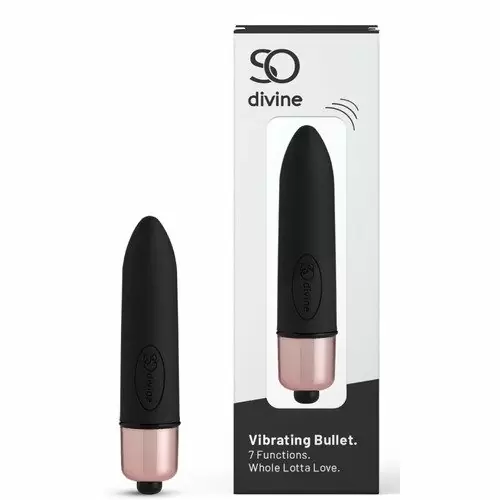 Мини-вибратор So Divine Whole lotta love Bullet Vibrator Черный