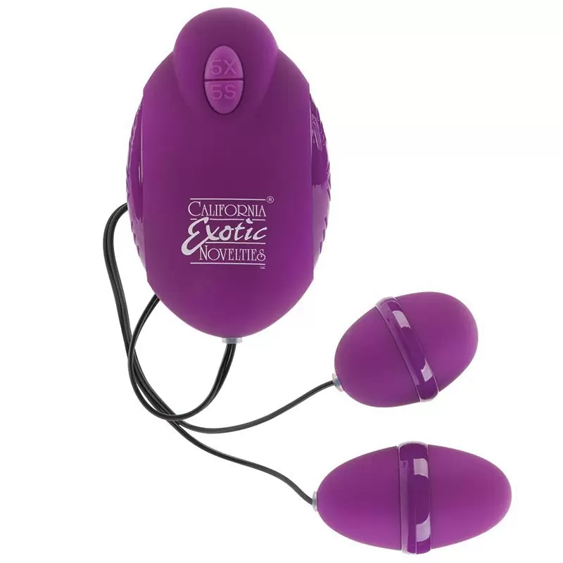 Двойной вибростимулятор Advanced Risque Dual Teasers – фиолетовый