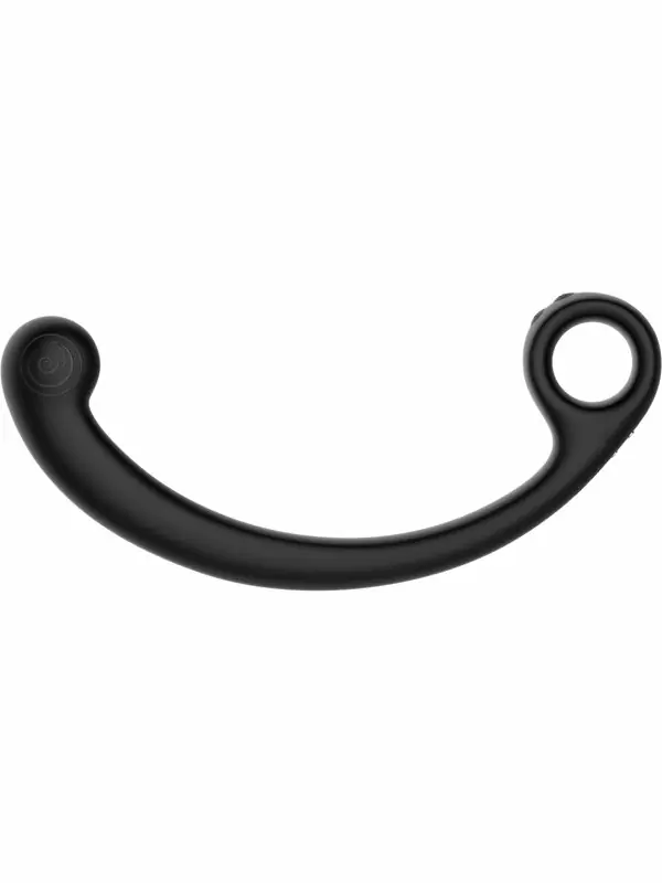 Изогнутый вибратор SVibe Snail AXI Spot Wand, технология AuraTouch, 8 режимов, 20,8 см, силикон, черный