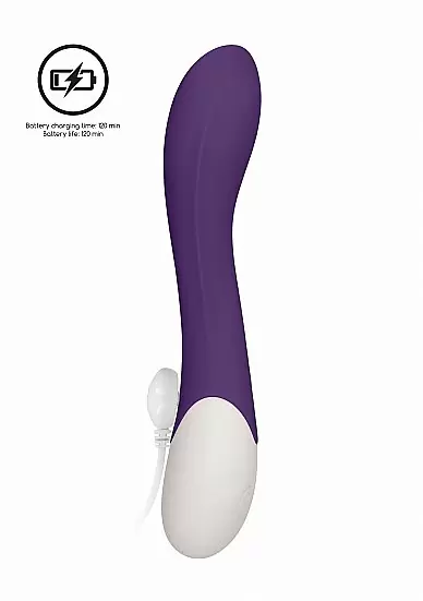Стимулятор с вибрацией и функцией нагрева Spice Rechargeable Heating G-Spot Vibrator
