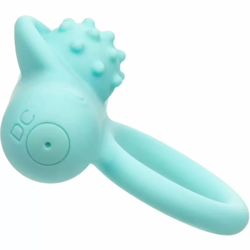 Перезаряжаемое эрекционное виброкольцо Silicone Rechargeable Nubby Lover’s Delight