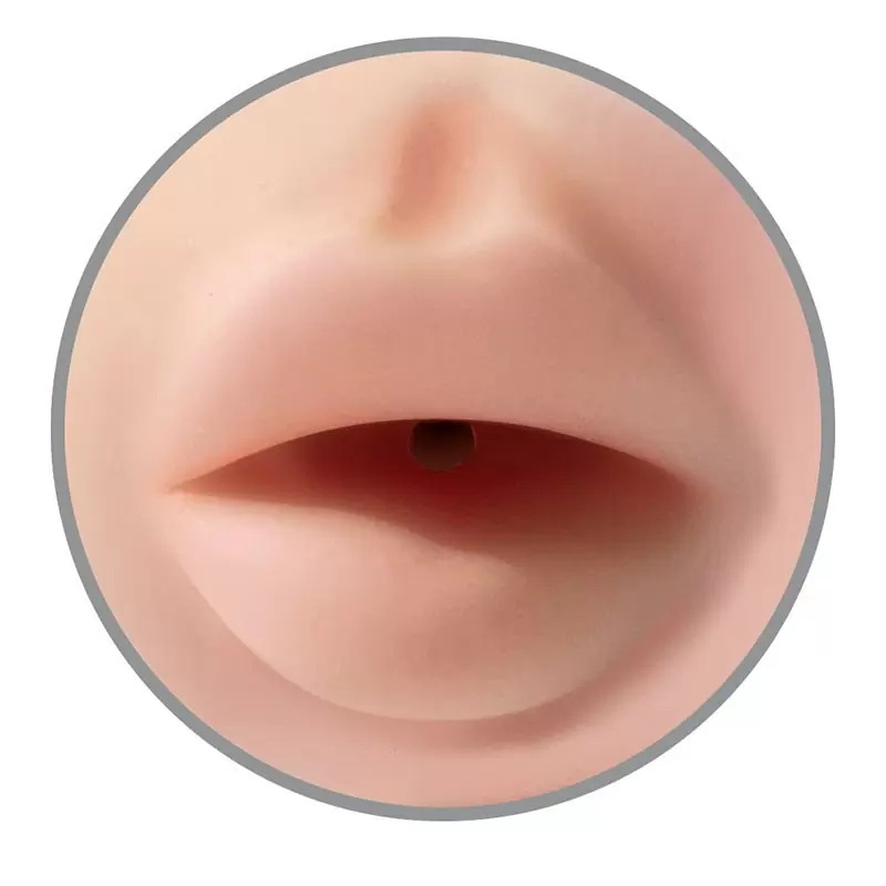 Ручной мастурбатор вагина-ротик Toyz Tight Grip Pussy & Mouth Masturbator - белый