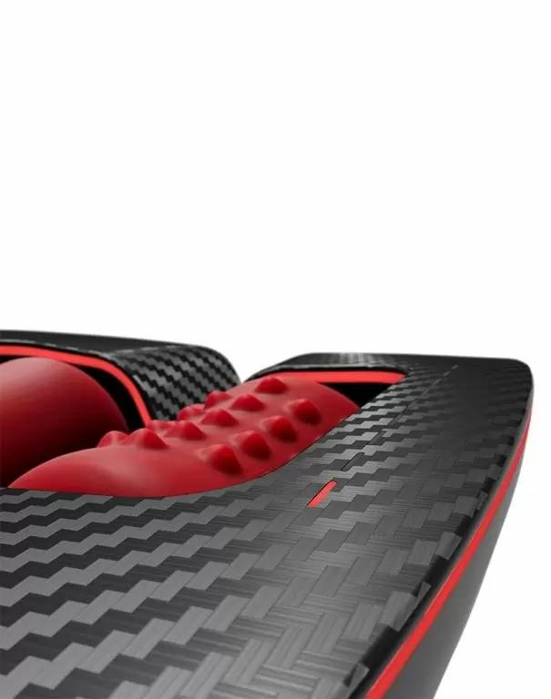 Инновационный симулятор орального секса для мужчин ORCTAN, 19 см, 9 режимов, черный с красным