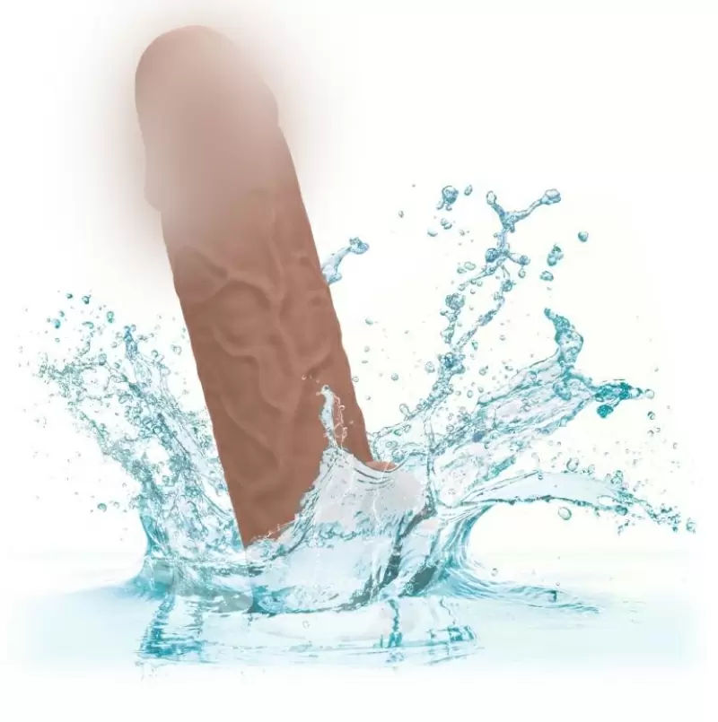 Увеличивающая насадка California Exotic Novelties Performance Maxx Life-Like Extension — 17,75 см, диаметр 3,75 см