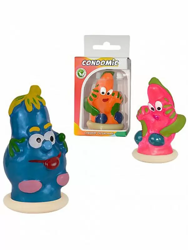Латексный сувенир Condomic Фруктовое ассорти – в ассортименте