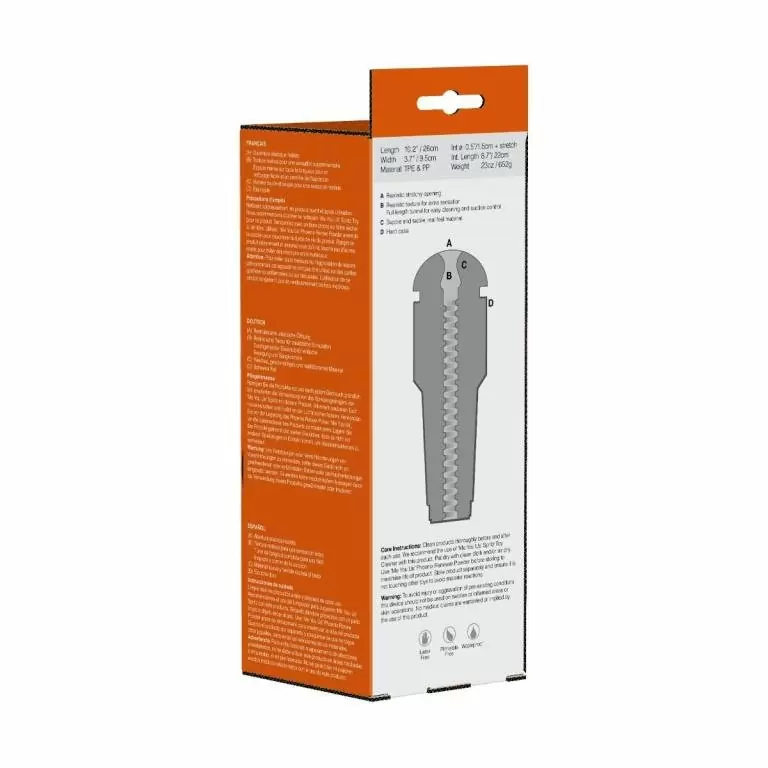 Мастурбатор из эластомера Me You Us Monica Torch Masturbator Flesh