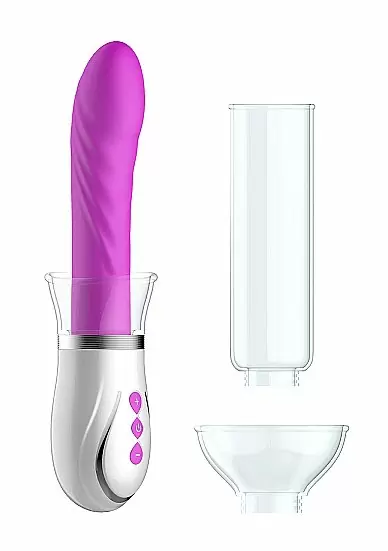 Набор Twister 4 in 1 Rechargeable Couples Pump Kit (фиолетовый)