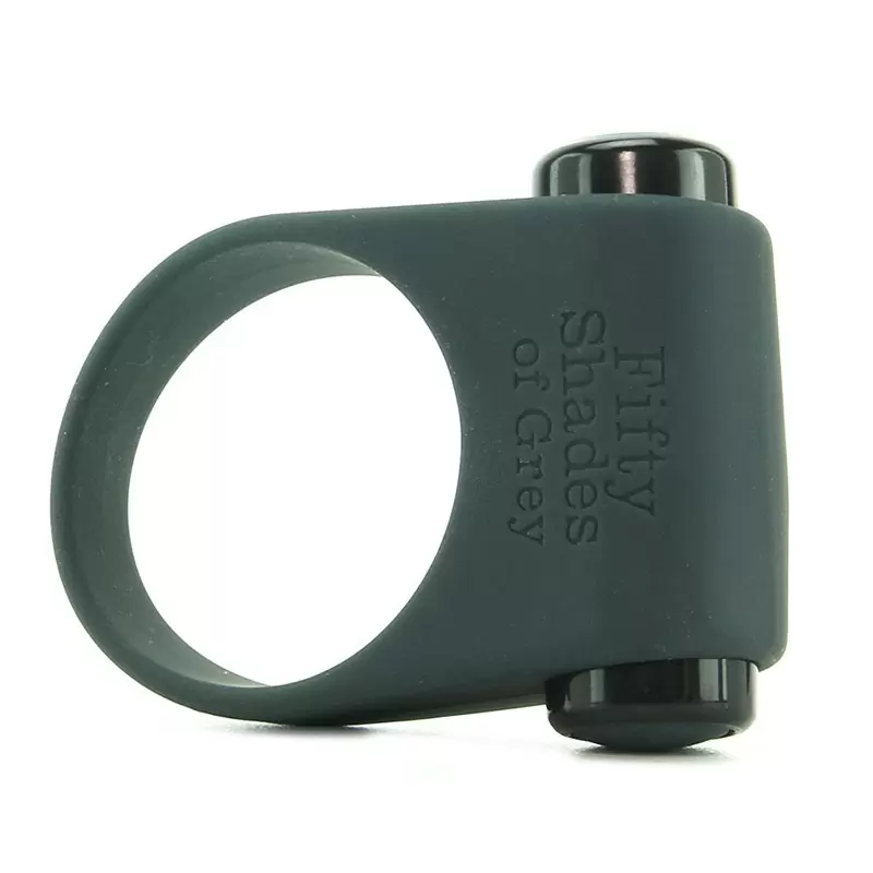 Эрекционное кольцо Feel It, Baby! Vibrating Cock Ring с вибрацией – черное	