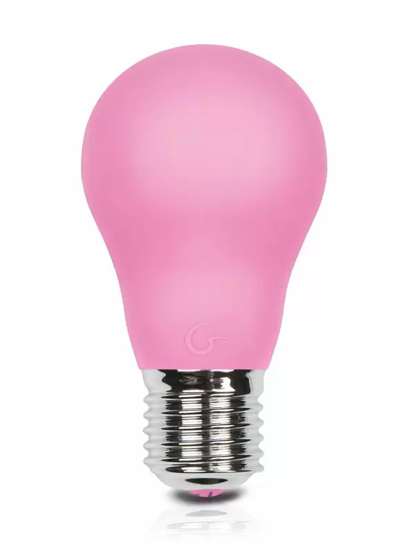 Эксклюзивный вибратор в форме лампочки GBulb - розовый