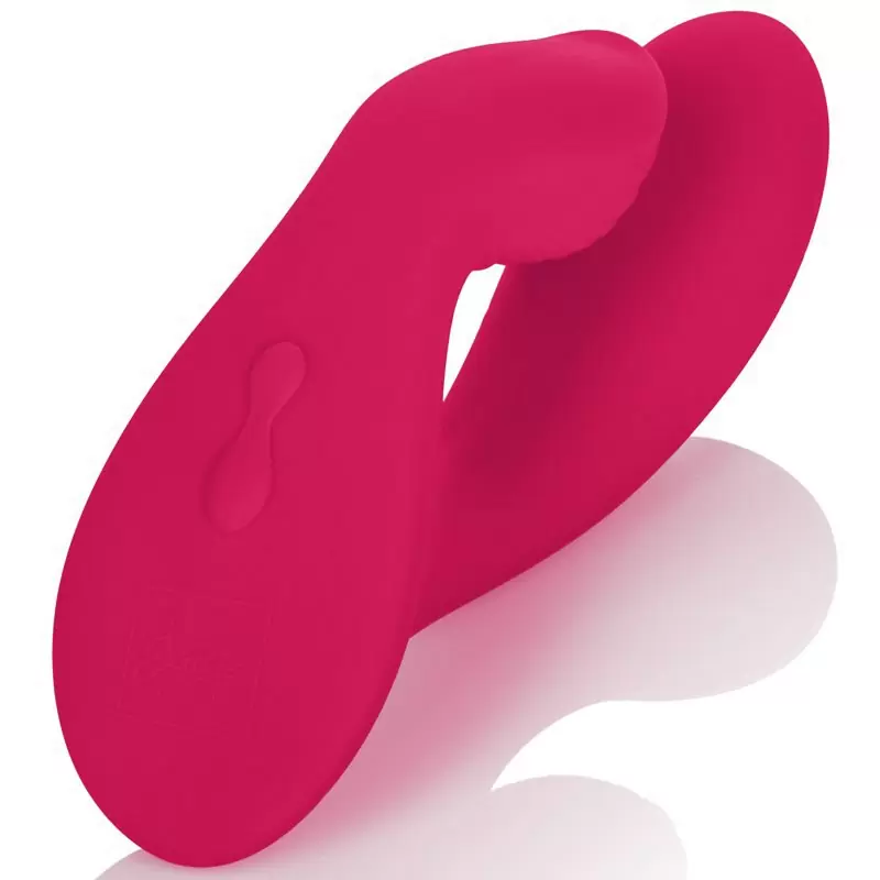 Вибромассажер с рельефным стимулятором клитора Silhouette S17 – красный