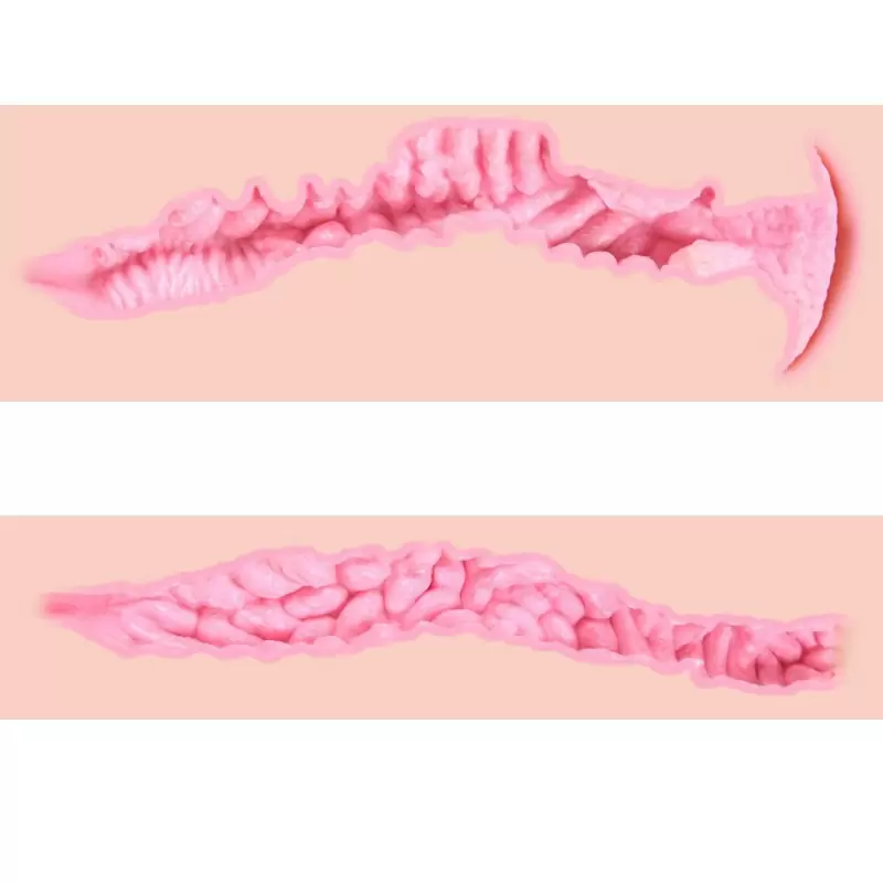 Шикарная мини секс кукла Valentina+ с тремя отверстиями и вибрацией  – телесный