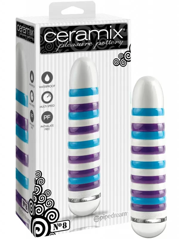 Водонепроницаемый вибромассажер Ceramix №8