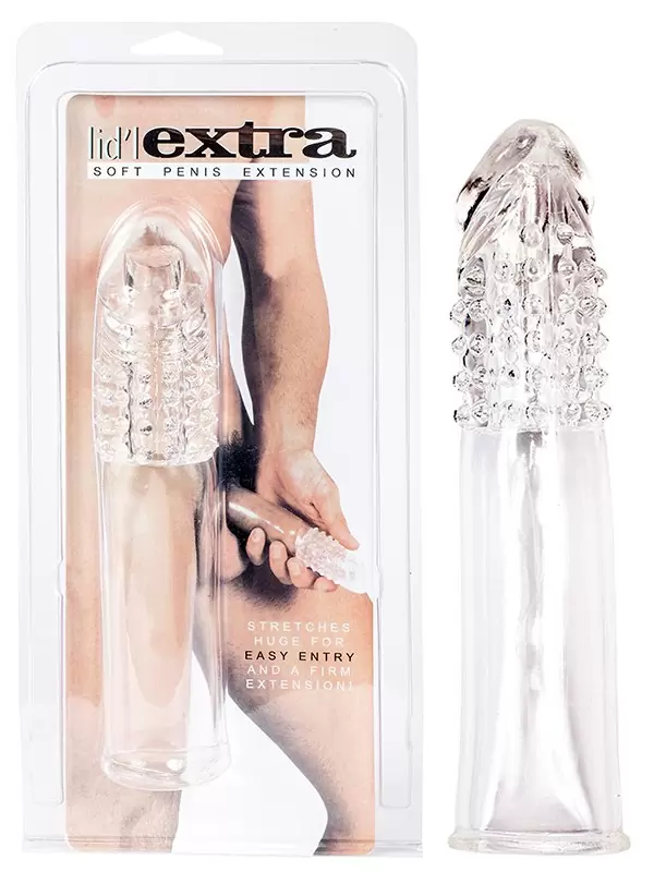 Насадка-удлинитель Lid'L Extra силиконовая – прозрачная