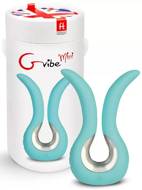 Изысканный мини вибратор Gvibe Mini – голубой