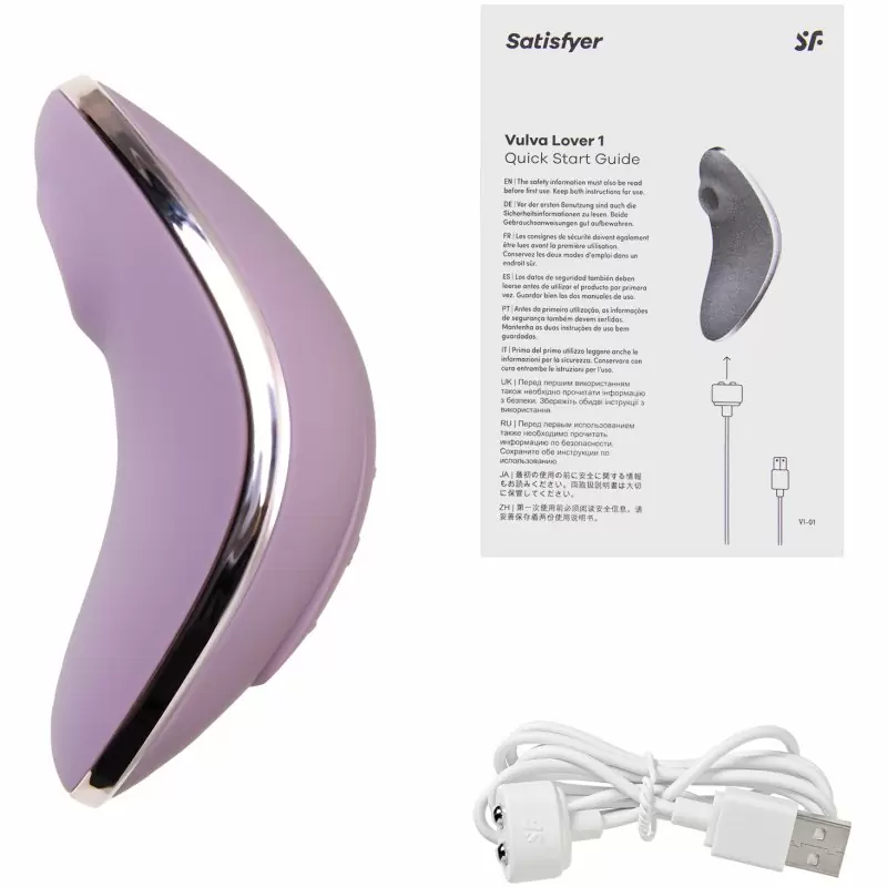 Вакуум-волновой бесконтактный стимулятор клитора «Vulva Lover 1»