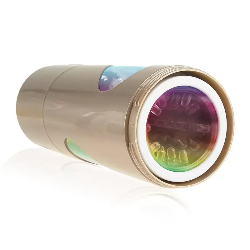 Перезаряжаемый мастурбатор анус Roto-Bator Ass с ротацией - золотистый