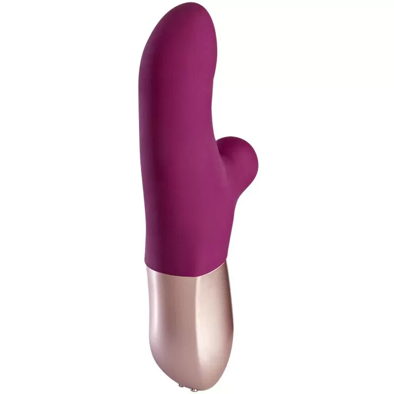 Перезаряжаемый вибратор-кролик Fun Factory Pearly, 17 см, силикон, виноградный