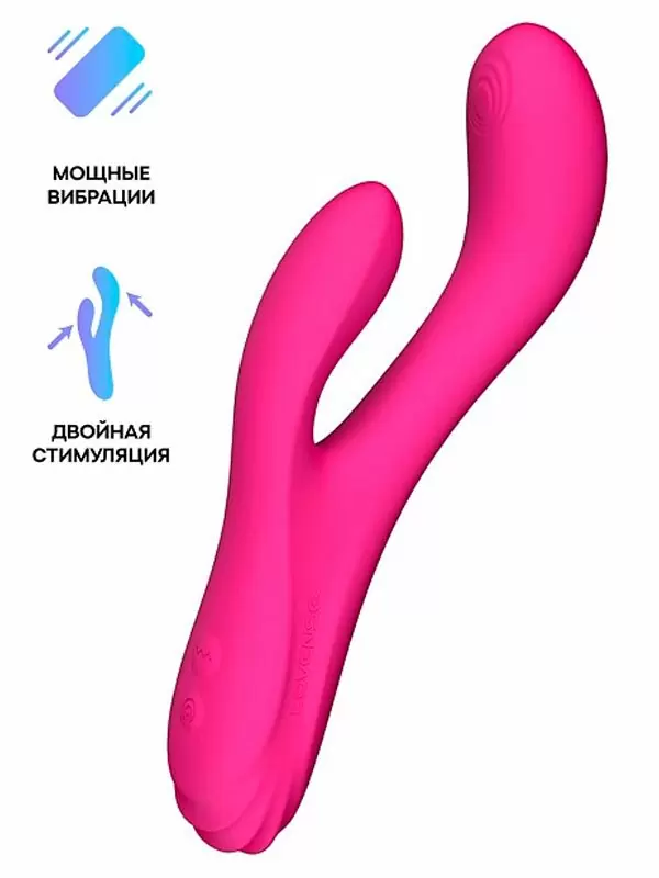 Инновационный вибратор-кролик Osci 3, 5 скоростей, 21 см, розовый