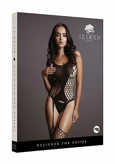 Кетсьюит (боди-комбинезон) Fence Suspender Bodystocking