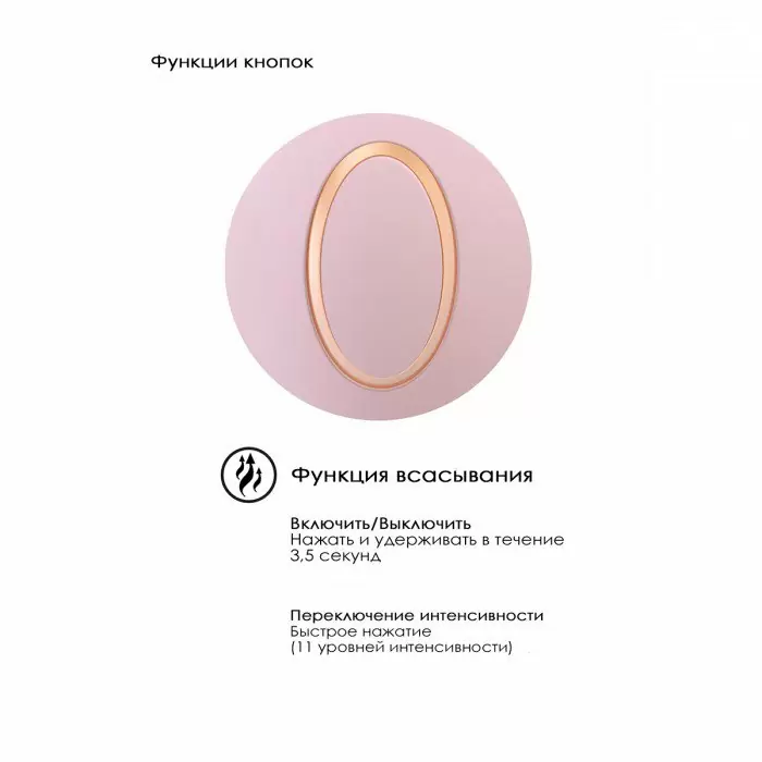 Премиальный стимулятор клитора Irresistible Seductive Pink, 8,8 см, 11 скоростей, силикон, розовый