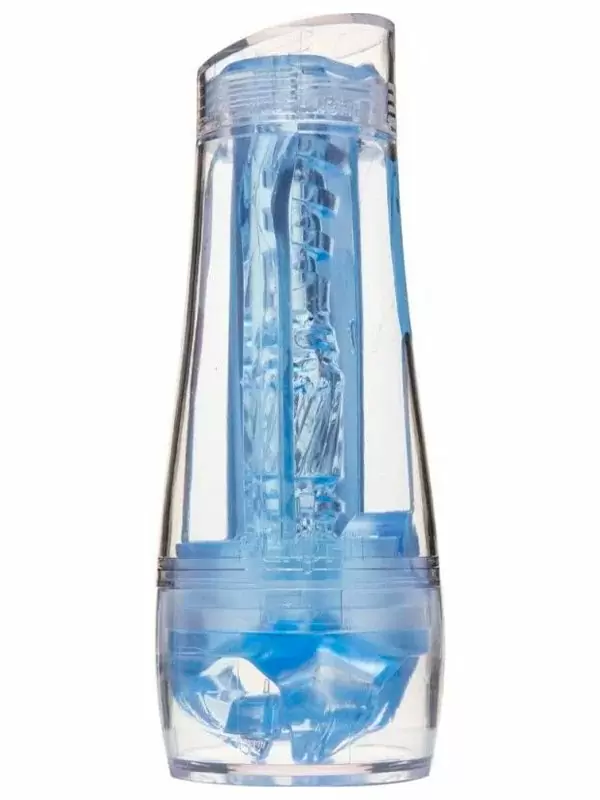 Нереалистичный мастурбатор Fleshlight Flight Commander Smooth Case, 20 см, SuperSkin, прозрачный