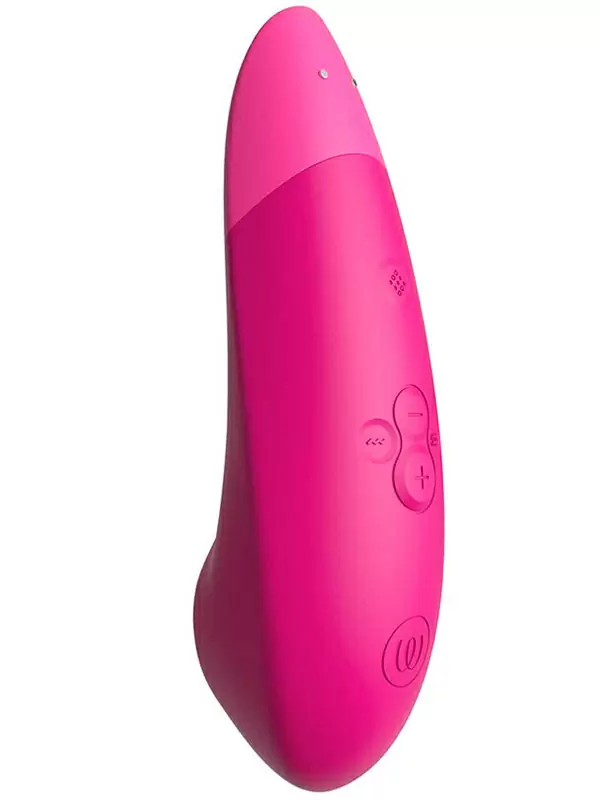 Компактный стимулятор клитора Womanizer Enhance, технология Pleasure Air, 15,8 см, розовый