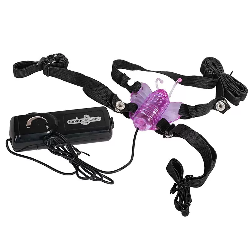 Вибростимулятор клитора Butterfly – фиолетовый