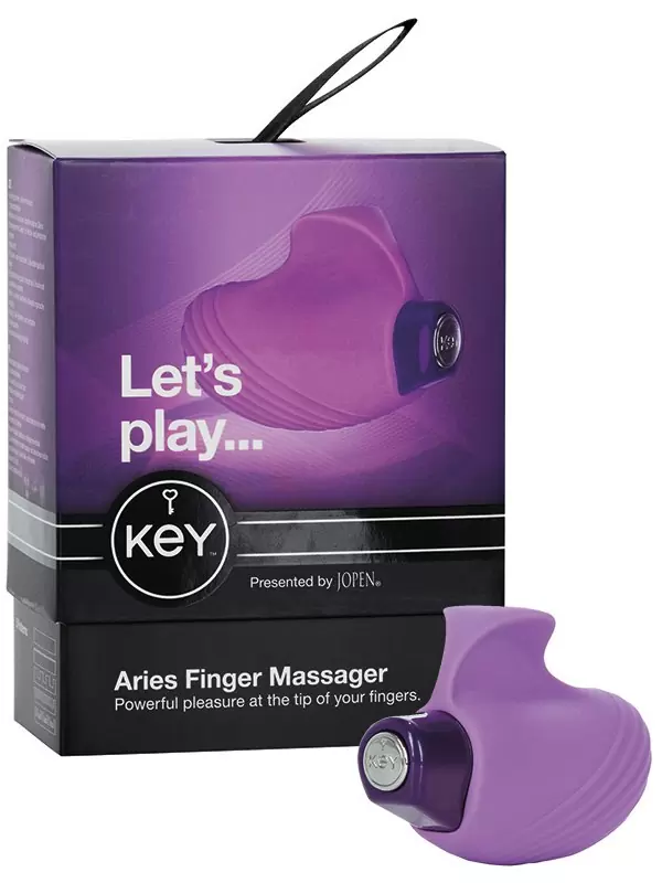 Вибро-перстень Aries – фиолетовый