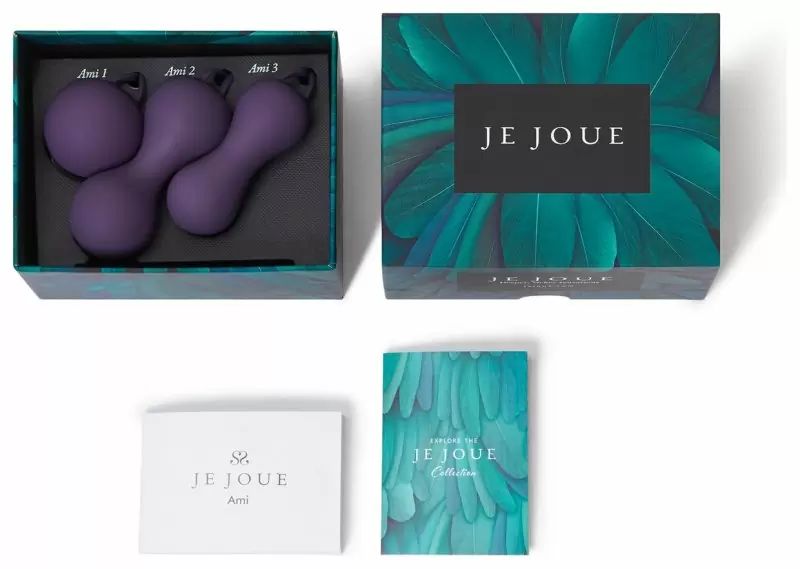 Набор вагинальных шариков Je Joue Ami. Фиолетовый
