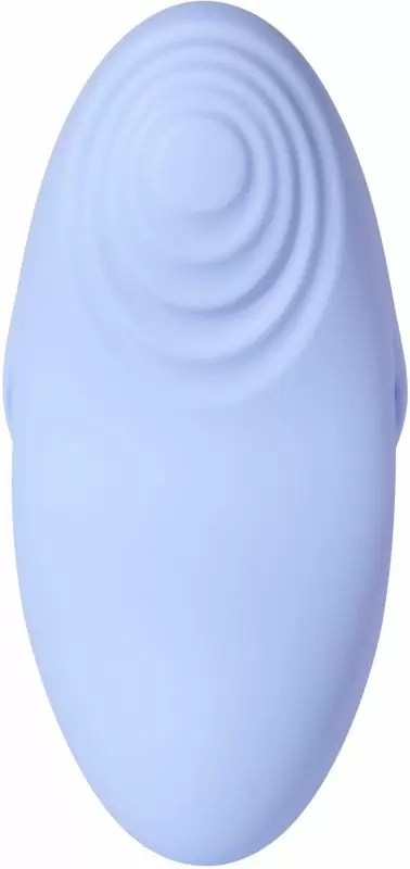Мини-вибратор на пальцы Svakom Echo 2 с функцией нагрева, 5 режимов, 5 скоростей, дистанционное управление, функция блокировки, голубой