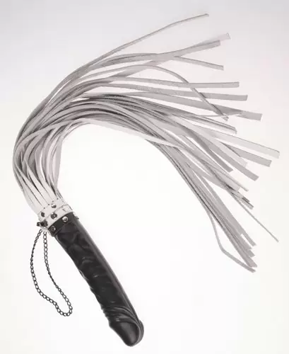 Плеть с фаллосом White Rocket