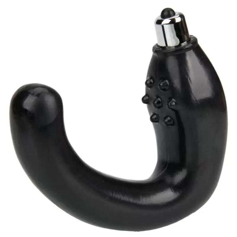 Вибростимулятор простаты и мошонки Anal Stimulate The Double Pleasure – черный 