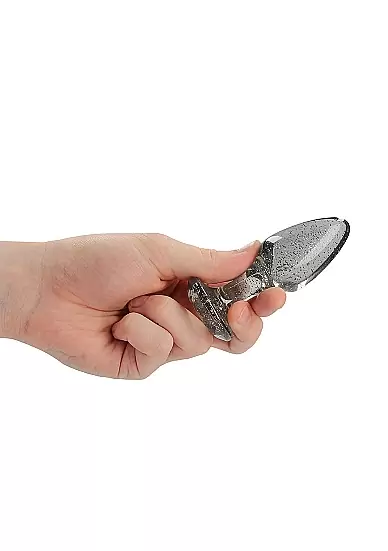 Набор акриловых анальных пробок Acrylic Goldchip Butt Plug Set