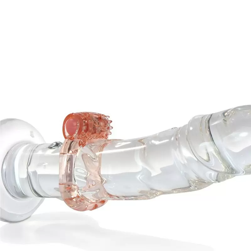 Кольцо на пенис Screaming O Touch Plus с вибрацией от прикосновения – оранжевый