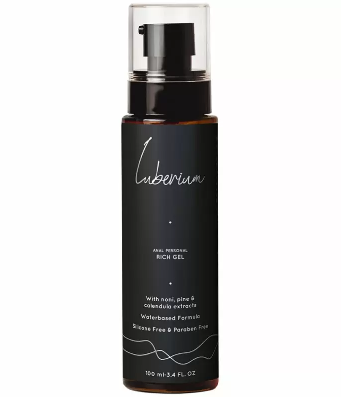 Густой анальный гель Luberium Rich Gel Anal Waterbased, с экстрактами нони, хвои сосновой и календулы, 100 мл