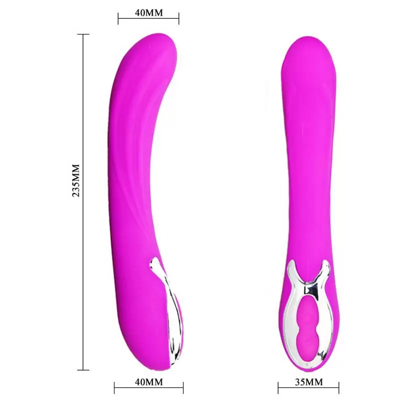 Перезаряжаемый сенсорный вибромассажер Wonder – пурпурный