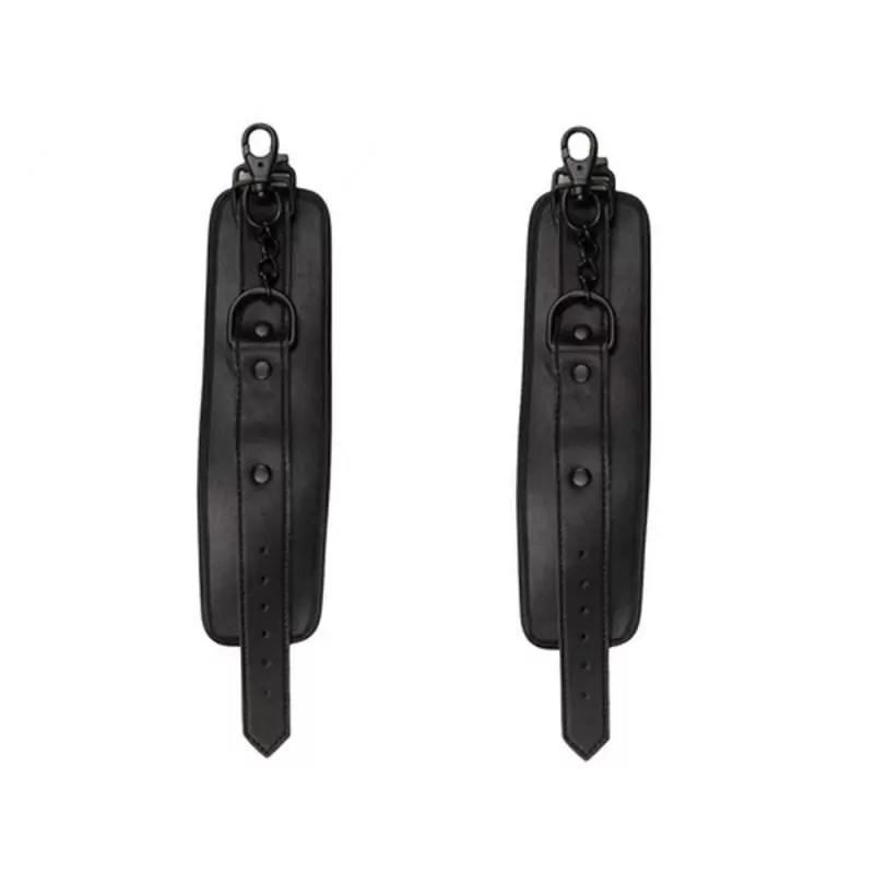 Ошейник с наручниками Bad Kitty Hals-Handfessel - черный